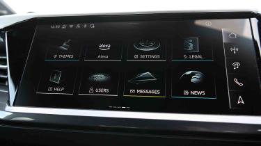 Audi Q4 e-tron - infotainment, main menu